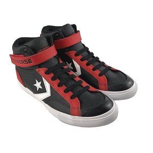 Converse All Star Pro Blaze Hi Top 671531C Black Red Womens 6.5 or Big Kids 5Y